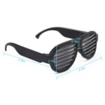 LED-CM03 Tonos musicales LED Sonido y música Gafas LED activas para fiestas con cargador USB - Imagen 3