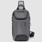 BANGE Bolso de pecho USB de seguridad para hombres Bolso de hombro portátil para exteriores, Shoulder Bag, Outdoor Shoulder Bag - Imagen 2