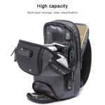 BANGE Bolso de pecho USB de seguridad para hombres Bolso de hombro portátil para exteriores, Shoulder Bag, Outdoor Shoulder Bag - Imagen 5
