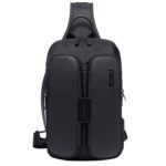 BANGE Bolso de hombro casual de moda Bolso de pecho USB al aire libre, USB Chest Bag - Imagen 2