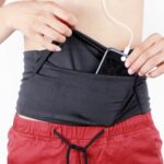 Bolsillos personales para tableta elástica de gran capacidad, bolsa antirrobo de viaje para teléfono, tamaño: L, Size: L - Imagen 2