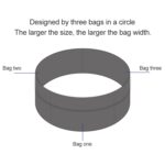Bolsillos personales para tableta elástica de gran capacidad, bolsa antirrobo de viaje para teléfono, tamaño: L, Size: L - Imagen 3