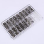 1000 PCS Reloj Gafas de sol Gafas Tornillos Kit de reparación de tuercas con un destornillador - Imagen 3