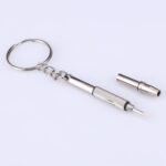 1000 PCS Reloj Gafas de sol Gafas Tornillos Kit de reparación de tuercas con un destornillador - Imagen 4