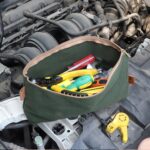 Bolsa de transporte para herramientas de reparación de electricista, 31 x 17 x 6 cm, 31 x 17 x 6cm (Army Green) - Imagen 6