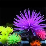3 PCS Artículos de acuario Decoración TPR Simulación Bola de erizo de mar Coral con punta, Tamaño: S, Diámetro: 7 cm, 7cm - Imagen 4