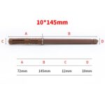 Clavo invisible para tabique hermético de pared con pasador de tablero de capa oculta de 10 piezas, 10x145 mm - Imagen 3