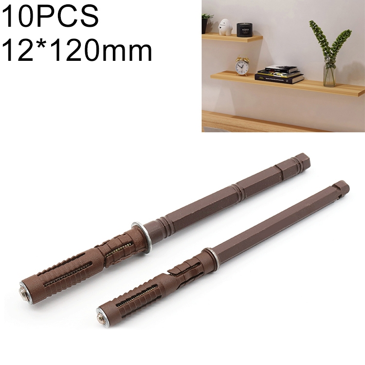OG5657.jpg Clavo invisible del tabique hermético de la estantería de la pared del Pin del tablero de la capa oculta 10 PCS, 12x120mm - Imagen 1