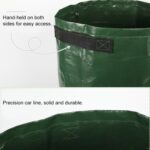 2 bolsas de PE para plantación de patatas, bolsas de cultivo para plantas de hortalizas, suministros para jardín y granja, tamaño: 23 cm x 28 cm, 23cm x 28cm - Imagen 3