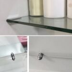 Abrazadera de fijación de vidrio rectangular brillante de la conexión 10m m del soporte de la aleación del cinc - Imagen 5