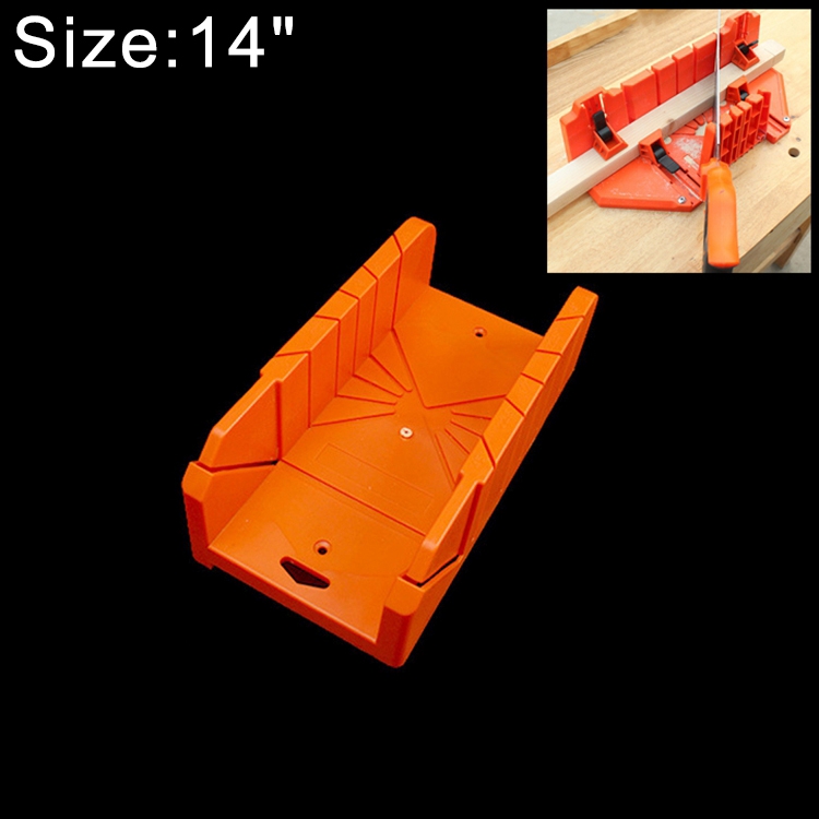 OG7424.jpg Gabinetes de sierra de inglete gruesos de 14 pulgadas, herramientas manuales de carpintería multifunción para el hogar, sierras de mano de trabajo de madera DIY - Imagen 1