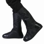 Cubrezapatos para adultos a prueba de nieve y lluvia de tubo alto Tamaño: XXXXL, XXXXL
