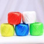 Cuerda de embalaje para flejes de plástico, película rasgable, cuerda de paja, entrega aleatoria de colores