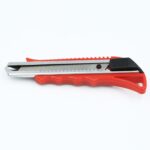 Cortador de papel de cuchillo para uso general de gran tamaño con hoja de acero inoxidable, entrega de color aleatorio