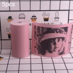 Etiqueta adhesiva de papel para impresora de etiquetas térmicas de 10 piezas para PAPERANG P1 / P2 / A6, tamaño: 57 x 30 mm