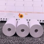 Etiqueta engomada de papel de impresora térmica de etiquetas de 10 piezas para PAPERANG P1 / P2 / A6, tamaño: 57 x 30 mm