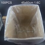 100 PCS 1.6C Bolsa de embalaje de plástico PE a prueba de polvo a prueba de humedad, Tamaño: 45 cm x 60 cm