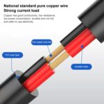 Cable de conexión de alimentación hembra de 4 pines DIN macho a CC de 5,5 x 2,1 mm, longitud: 0,15 m - Imagen 4