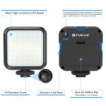 Estabilizador de soporte DV de mano portátil con forma de U/C de PULUZ + kit de luz de relleno LED con cabeza de trípode de zapata fría para todas las cámaras SLR y cámara DV doméstica - Imagen 5
