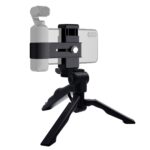 Abrazadera de fijación para teléfono inteligente PULUZ Soporte de montaje de soporte de 1/4 pulgadas + Kits de montaje de trípode plegable de agarre para DJI OSMO Pocket / Pocket 2