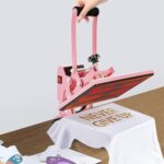 Hand Stamping Machine T-Shirt Clothes Heat Transfer, Size: 23x30cm, EU Plug, POD Machine EU Plug - Imagen 3