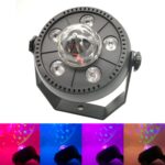11W 5 LED Luz LED PAR de bola mágica giratoria colorida