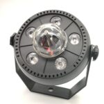 11W 5 LED Luz LED PAR de bola mágica giratoria colorida - Imagen 2
