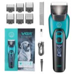 VGR V-208 Cortadora de cabello eléctrica profesional para mascotas, V-208 (Blue) - Imagen 2