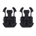 2 hebillas de liberación rápida de superficie horizontal PULUZ para GoPro, Insta360, DJI y otras cámaras de acción - Imagen 3