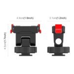 Base de montaje de liberación rápida para gimbal de plástico PULUZ para DJI Osmo Action 6 / Nano, Gimbal Quick-Release Base - Imagen 3