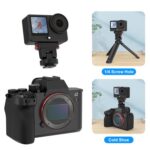 Base de montaje de liberación rápida para gimbal de plástico PULUZ para DJI Osmo Action 6 / Nano, Gimbal Quick-Release Base - Imagen 5