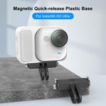 Soporte de base magnética de liberación rápida de plástico para Insta360 GO Ultra PULUZ, Quick Release Base - Imagen 2