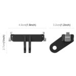 Soporte de base magnética de liberación rápida de plástico para Insta360 GO Ultra PULUZ, Quick Release Base - Imagen 3