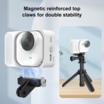 Soporte de base magnética de liberación rápida de plástico para Insta360 GO Ultra PULUZ, Quick Release Base - Imagen 4