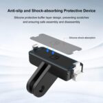 Soporte de base magnética de liberación rápida de plástico para Insta360 GO Ultra PULUZ, Quick Release Base - Imagen 5