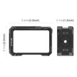 Estructura metálica PULUZ con zapata fría para DJI Osmo Action 6, Metal Cage - Imagen 3