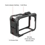 Estructura metálica PULUZ con zapata fría para DJI Osmo Action 6, Metal Cage - Imagen 4