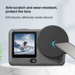 Tapa de lente de silicona PULUZ con correa para DJI Osmo Action 6, Silicone Lens Cap - Imagen 5