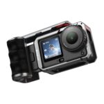 Adaptador de expansión de jaula de cámara metálica PULUZ con empuñadura para DJI Osmo Action 6, For DJI Osmo Action 6 - Imagen 3