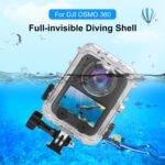 Carcasa sumergible para cámara DJI Osmo 360 PULUZ, resistente al agua hasta 40 m de profundidad., For DJI Osmo 360 - Imagen 2