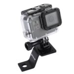 Soporte fijo para motocicleta de aleación de aluminio PULUZ con adaptador de trípode y tornillo para GoPro Hero11 Black / HERO10 Black /9 Black /8 Black /7/6/5/5 Session /4 Session /4/3+ /3/2/1, DJIOsmo Action y otras cámaras de acción...
