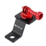 Soporte fijo para motocicleta de aleación de aluminio PULUZ con adaptador de trípode y tornillo para GoPro Hero11 Black / HERO10 Black /9 Black /8 Black /7/6/5/5 Session /4 Session /4/3+ /3/2/1, DJIOsmo Action y otras cámaras de acción... - Imagen 2
