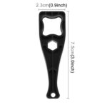 Llave inglesa con tornillo de mariposa de plástico PULUZ con cordón para GoPro Hero11 Black / HERO10 Black / HERO9 Black / HERO8 Black / HERO7 /6/5/5 Session /4 Session /4/3+ /3/2/1, Xiaoyi y otras cámaras de acción, Wrench (PVC Material) Black - Imagen 3