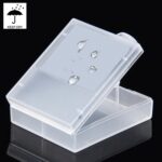 Caja de almacenamiento de batería transparente de plástico duro PULUZ (para batería GoPro HERO4), AHDBT-401 - Imagen 3