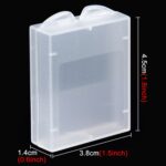 Caja de almacenamiento de batería transparente de plástico duro PULUZ (para batería GoPro HERO4), AHDBT-401 - Imagen 4