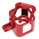 Carcasa PULUZ Jaula protectora de aleación de aluminio CNC con marco de seguro para GoPro HERO5 Session /HERO4 Session /HERO Session, For HERO4 Session with Frame - Imagen 4