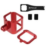 Carcasa PULUZ Jaula protectora de aleación de aluminio CNC con marco de seguro para GoPro HERO5 Session /HERO4 Session /HERO Session, For HERO4 Session with Frame - Imagen 5