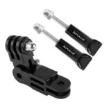 Brazo pivotante ajustable de 3 vías PULUZ con 2 tornillos largos para cámaras deportivas de acción PULUZ Soporte de abrazadera flexible Jaws para GoPro, Insta360, DJI y otras cámaras de acción - Imagen 3
