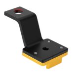 PULUZ Soporte fijo de metal para motocicleta para GoPro Hero11 Black / HERO10 Black /9 Black /8 Black /7/6/5/5 Session /4 Session /4/3+ /3/2/1, DJI Osmo Action y otras cámaras de acción, Fixed Mount 1 (Gold) - Imagen 3