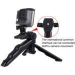 Trípode plegable PULUZ Grip con adaptador y tornillos para GoPro, Insta360, DJI y otras cámaras de acción, carga máxima: 2 kg (negro) - Imagen 4